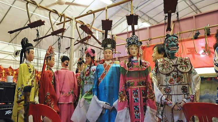 Hokkien puppet show Hokkien puppet show