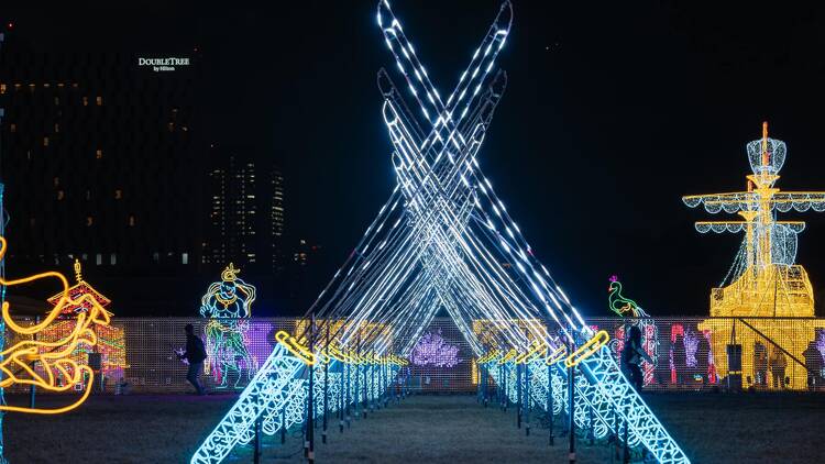 Osaka Castle Illuminage