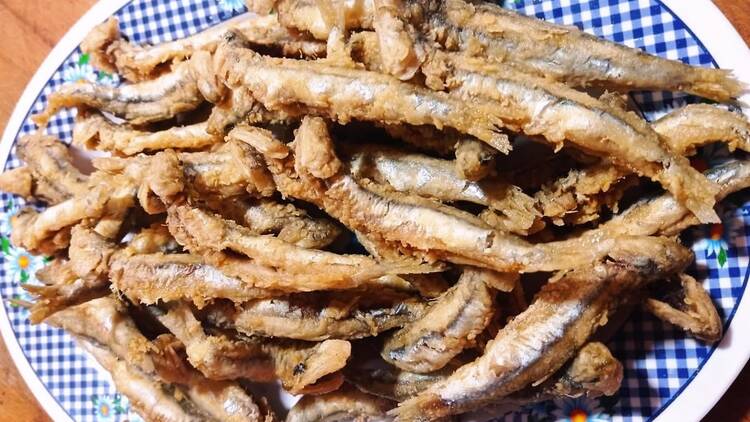 Bar La Plata, pescadito frito