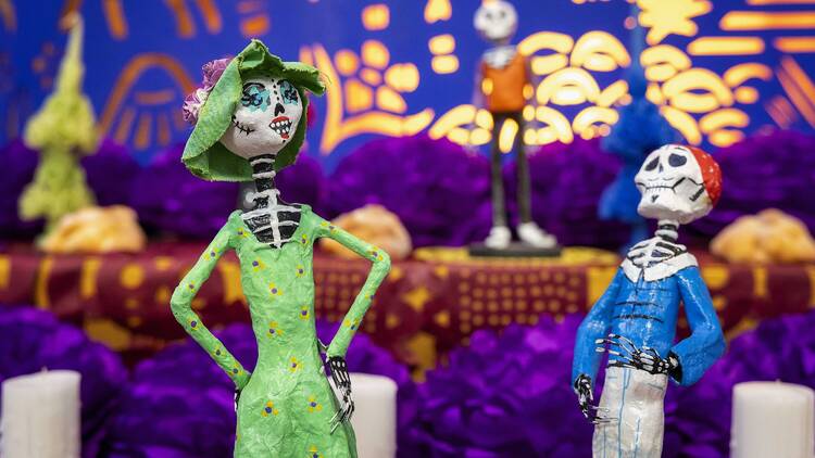 Altar de Muertos Centro Cultural Daoíz y Velarde. © Miguel Berrocal