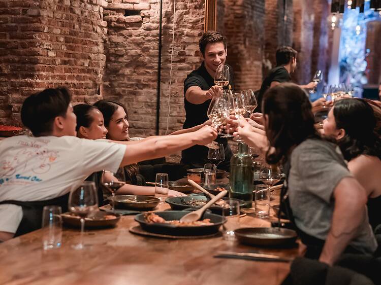 De regalo, cuchara de palo