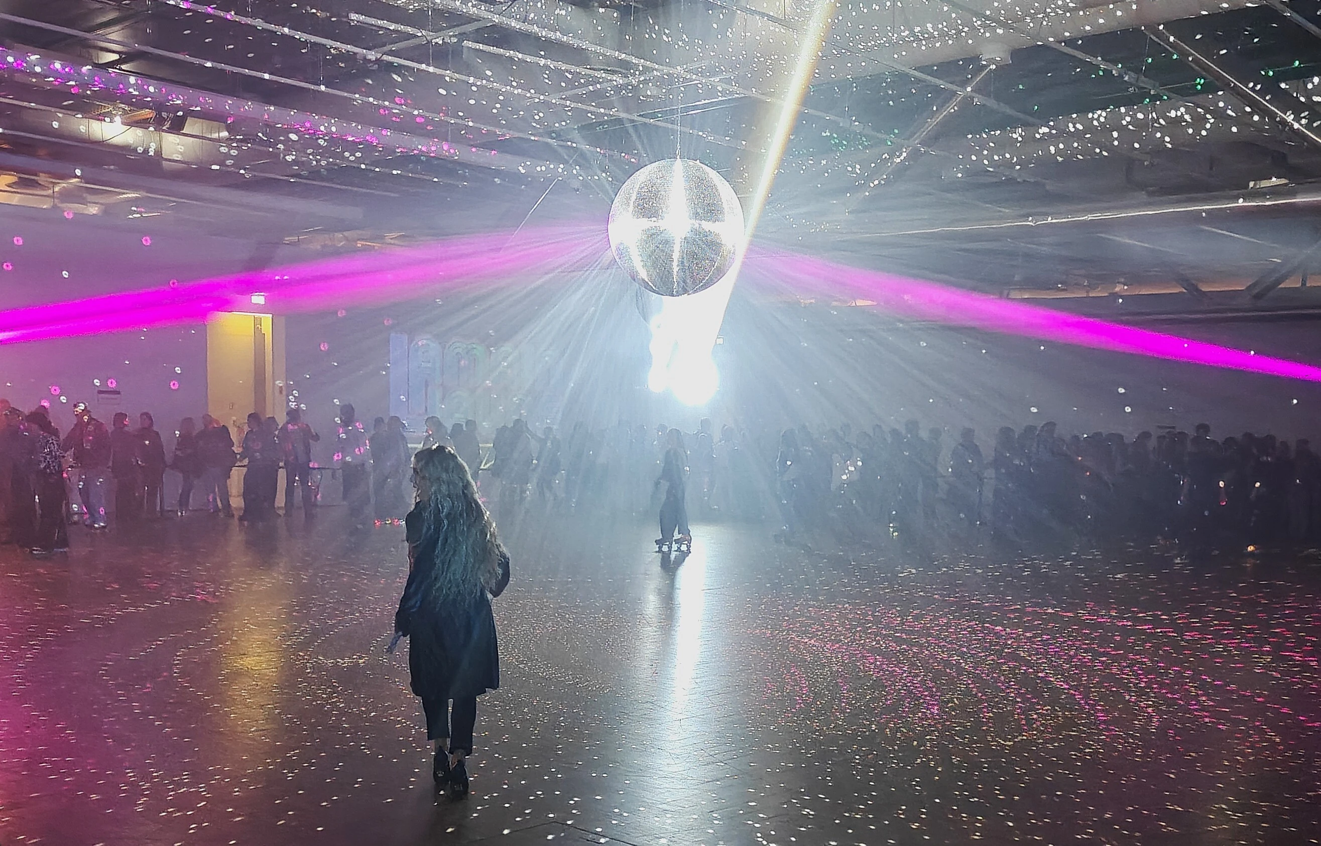 Le roller disco, le bijou de la f&ecirc;te