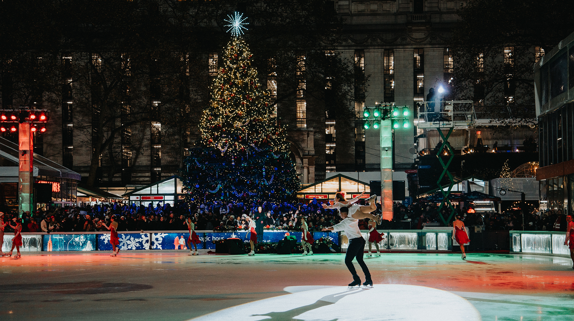 When is the Bryant Park tree lighting ceremony happening this year?