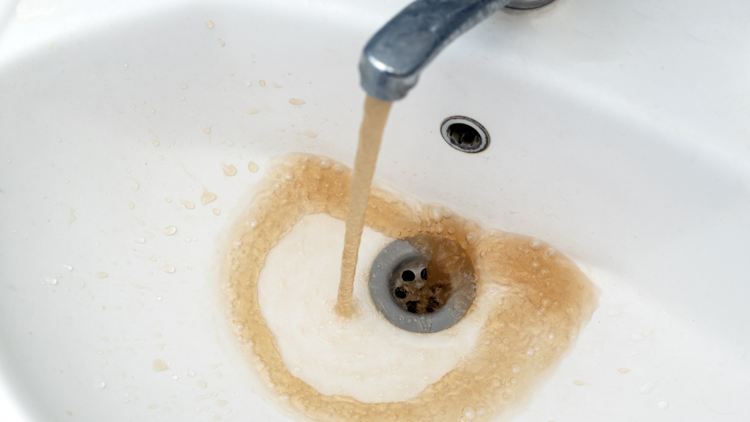 Brown water in NYC Brown water in NYC