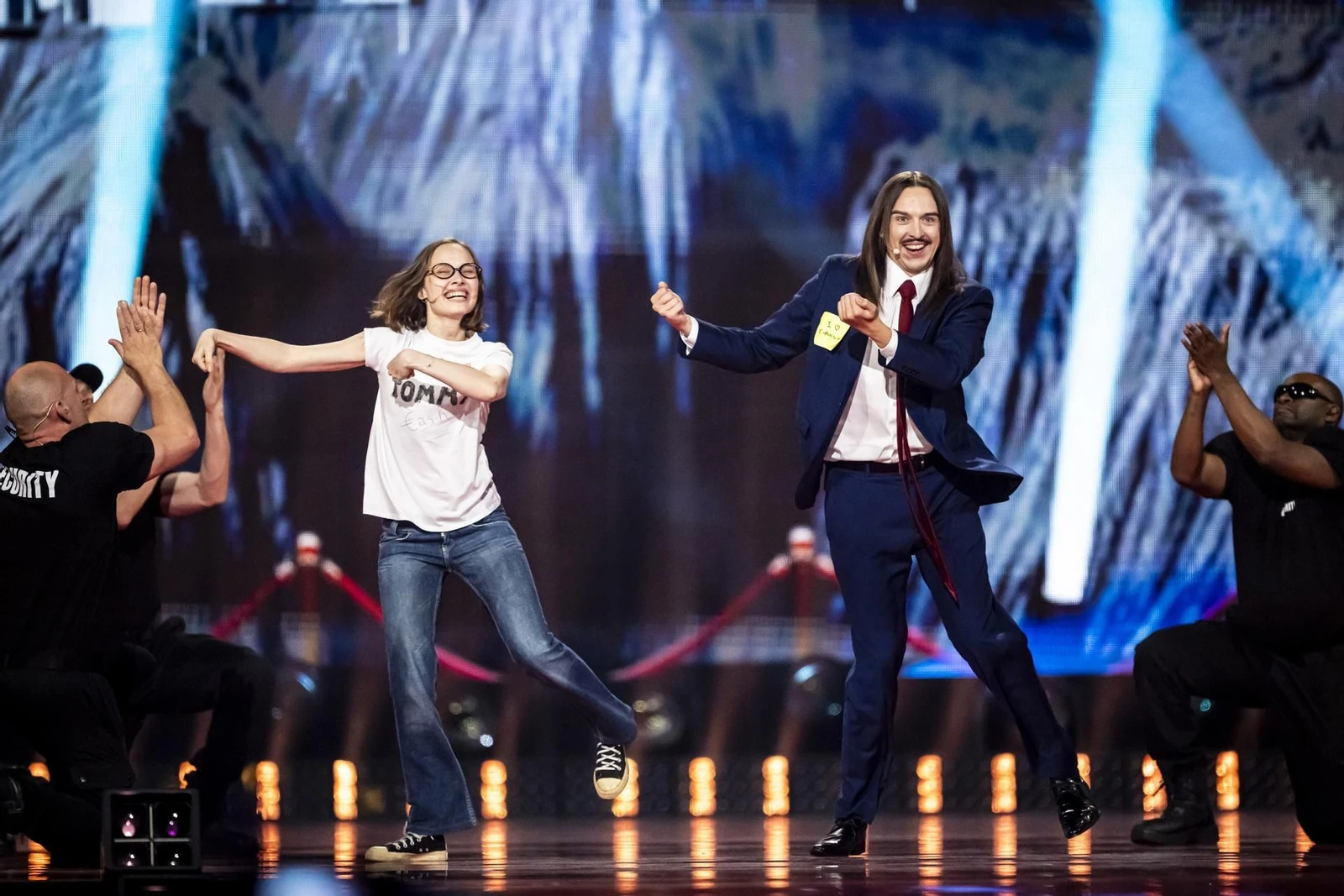 Tommy Cash en Eurovisi&oacute;n. Foto: GEORGIOS KEFALAS