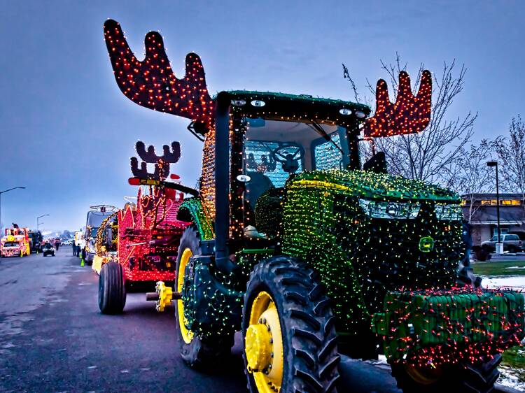 Lighted Farm Implement Parade | Sunnyside, WA