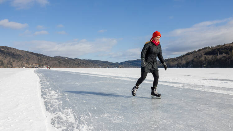 Lake Morey Skating Trail | Fairlee, VT