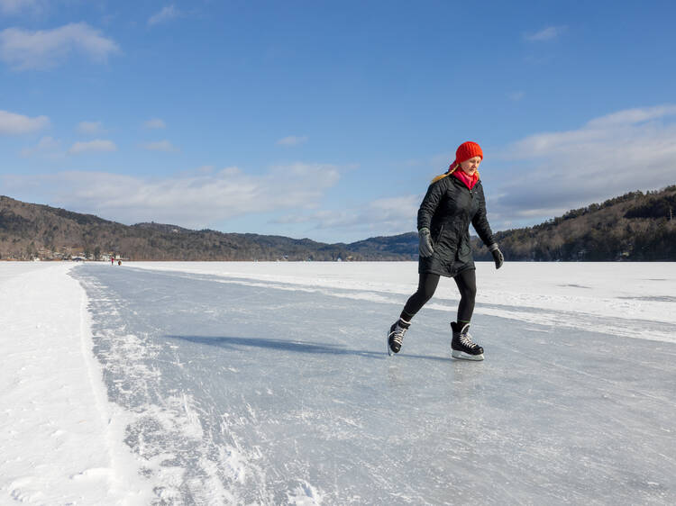 Lake Morey Skating Trail | Fairlee, VT