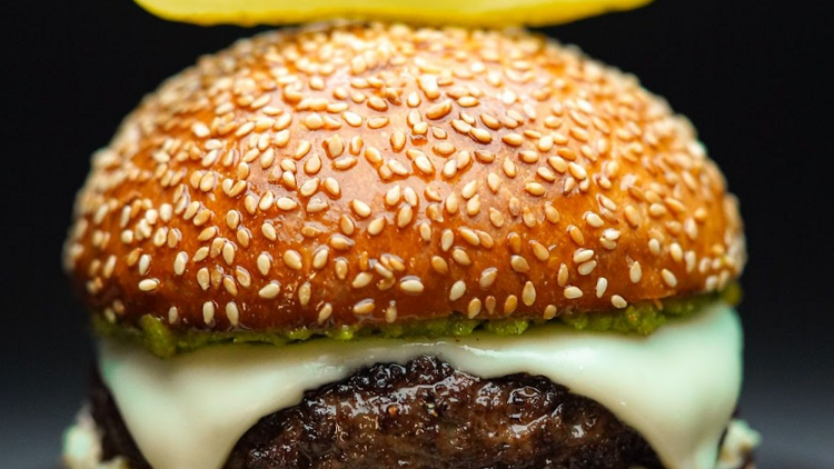 Tavern Burger at Sip & Guzzle Tavern Burger at Sip & Guzzle