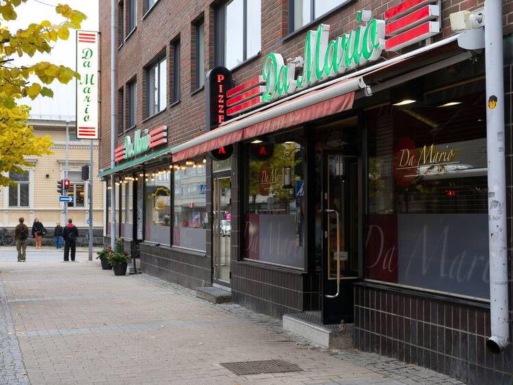 Fill up at Oulu’s oldest pizzeria, Da Mario