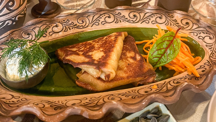 Otakoi A Ukrainian dish at Otakoi.