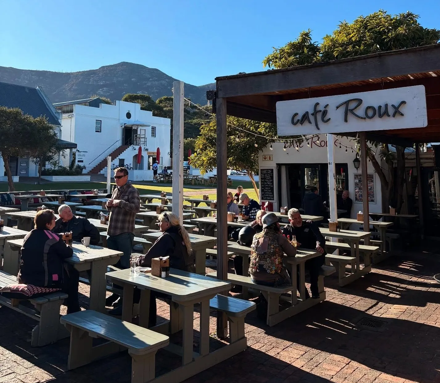 Cafe Roux outdoor area