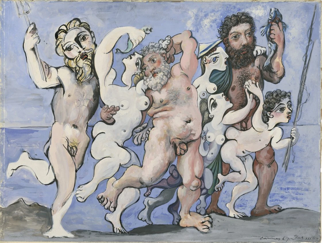 'Silenos con danzantes' (1933), Pablo Picasso