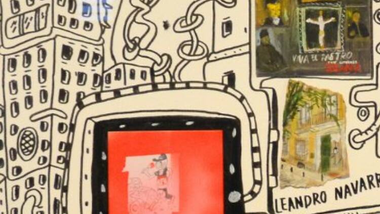 Mapa de Madrid, por Luiz Pérez Calvo