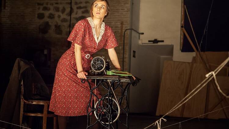 La voz dormida (Teatro Infanta Isabel).