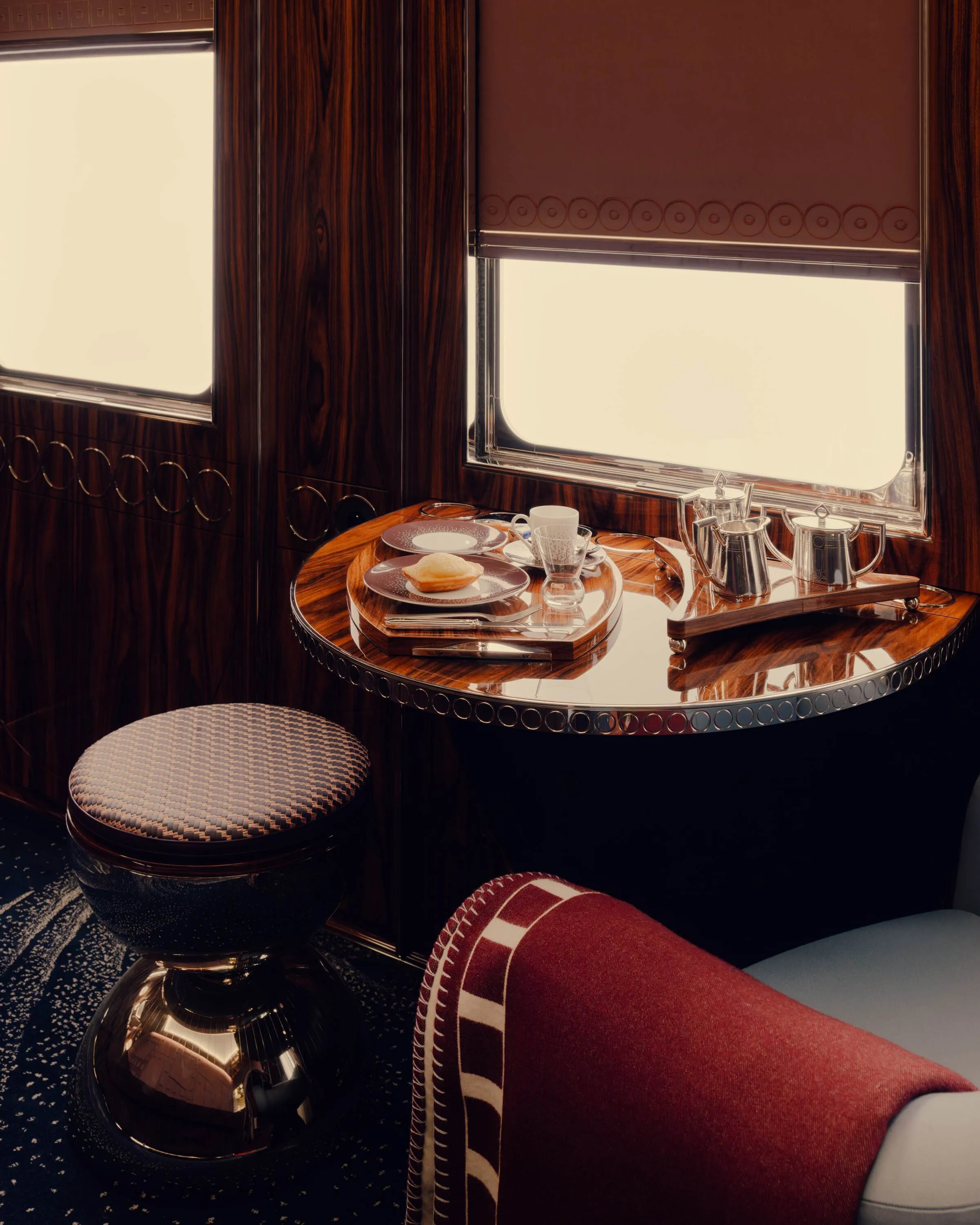 Breakfast on the new Orient Express