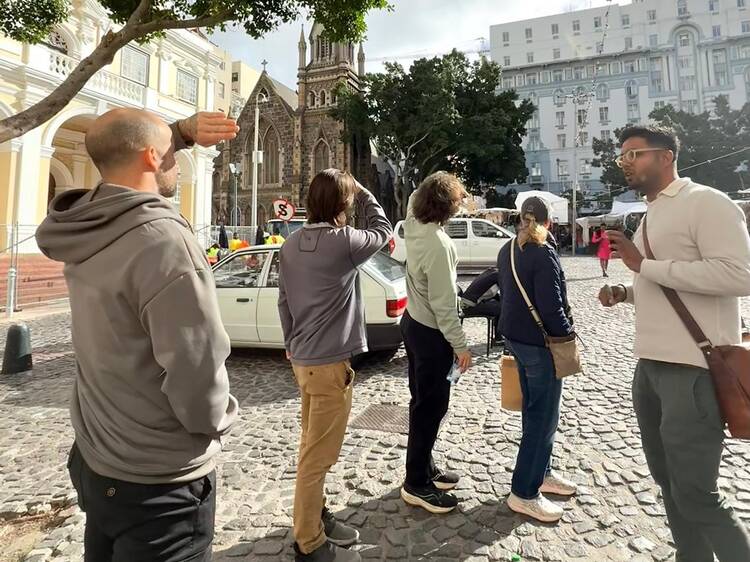 Salomies in Greenmarket Square