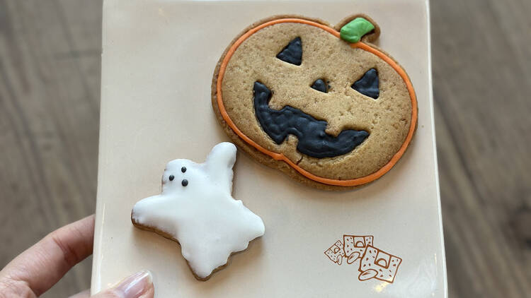 Spooky Cookies at Le Pain Quotidien Spooky Cookies at Le Pain Quotidien