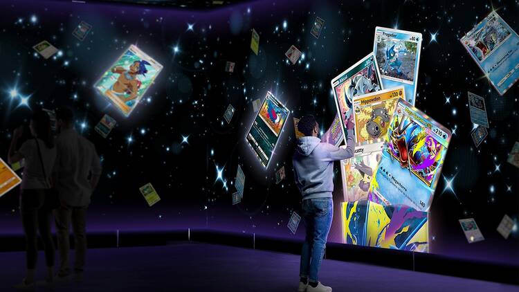 Pokemon interactive immersive experience at Outernet in London Pokemon interactive immersive experience at Outernet in London