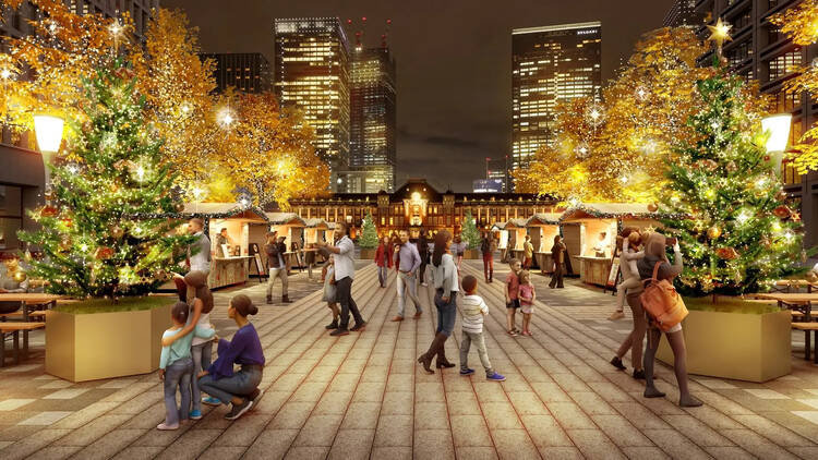 Marunouchi Street Park  Winter