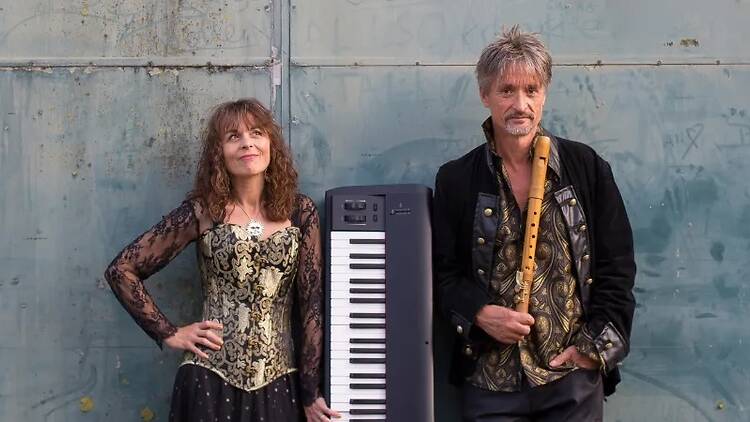 Piers Adams & Lyndy Mayle.