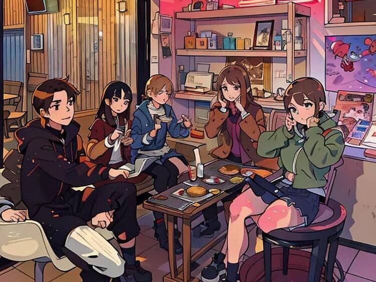 Moonlit Funeral party at Sapphic Riot Moonlit Funeral party at Sapphic Riot