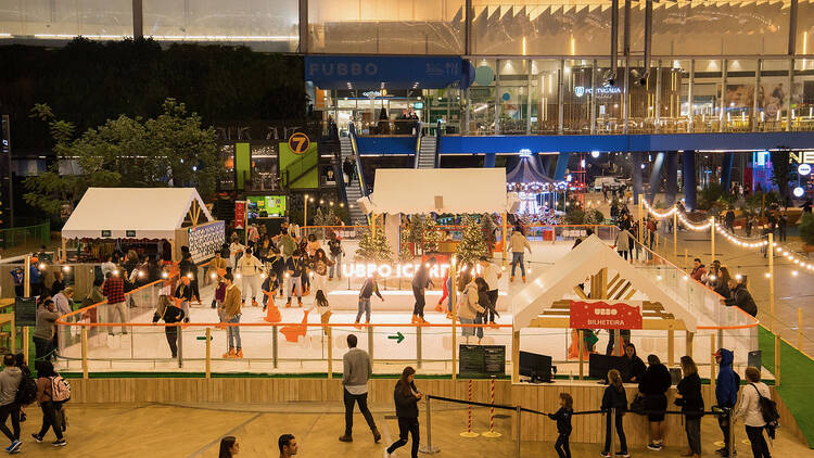 Patinar no gelo Patinar no gelo