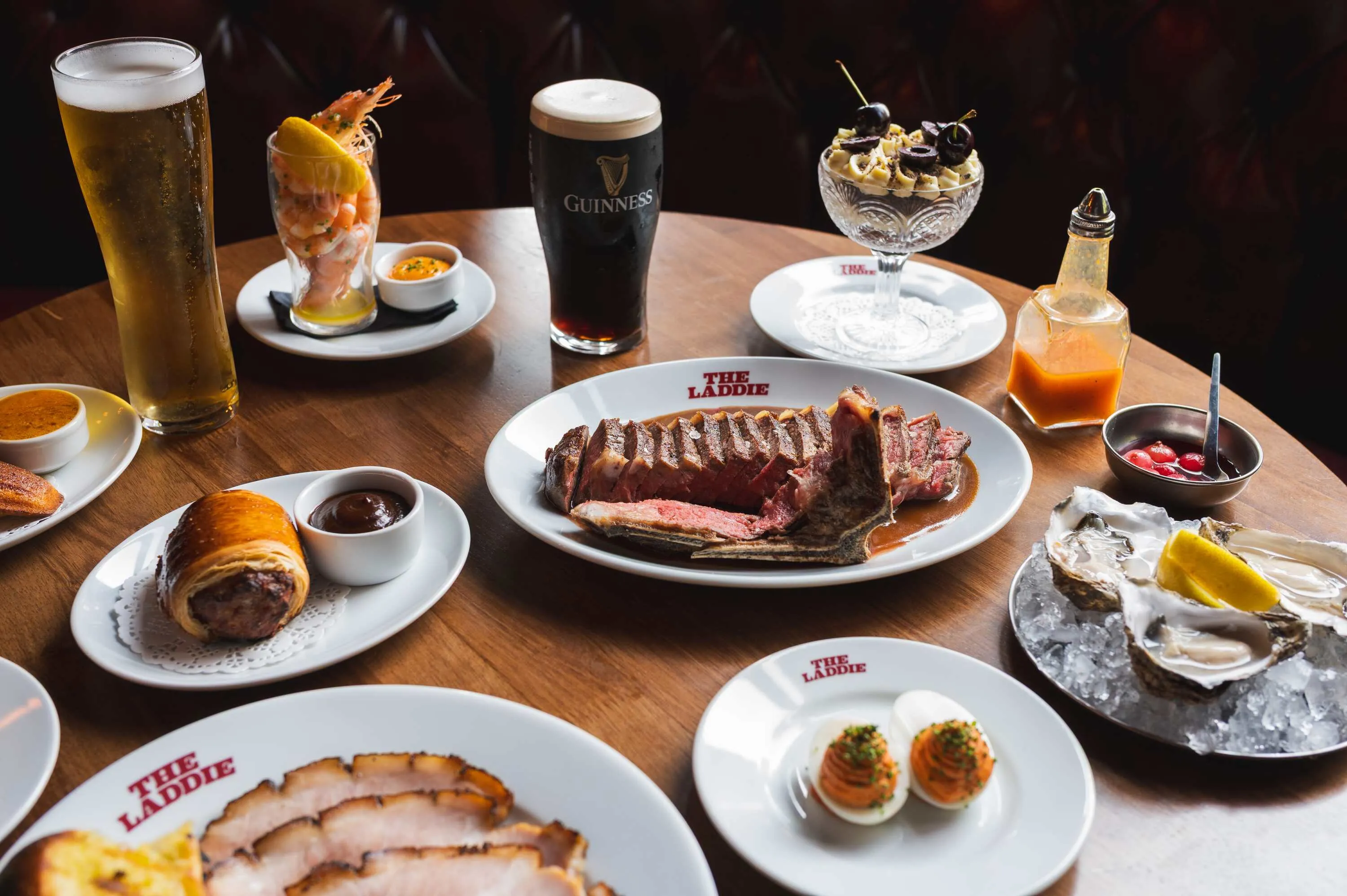The food from the Highland Laddie pub in Leeds