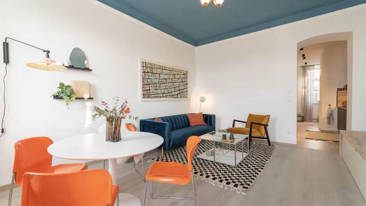 The retro apartment in Alliiertenviertel