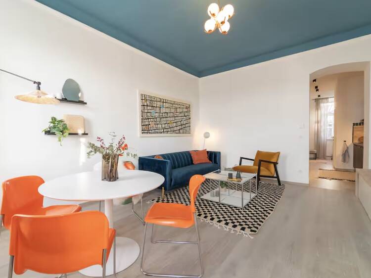 The retro apartment in Alliiertenviertel