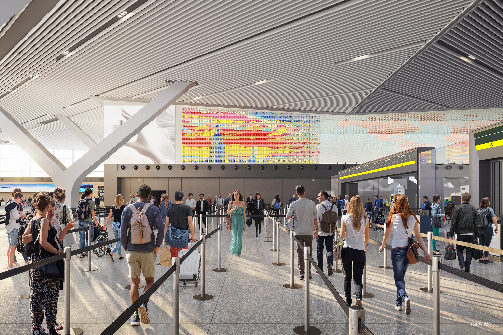 JFK's new Terminal One unveils bold public art program