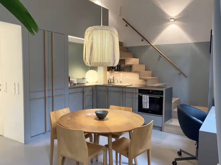 The chic loft with a garden in Leopoldstadt