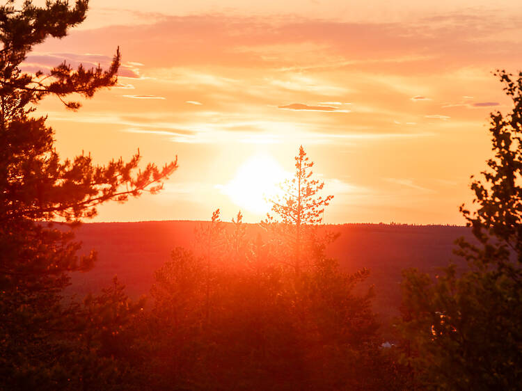 Where to see the midnight sun Where to see the midnight sun