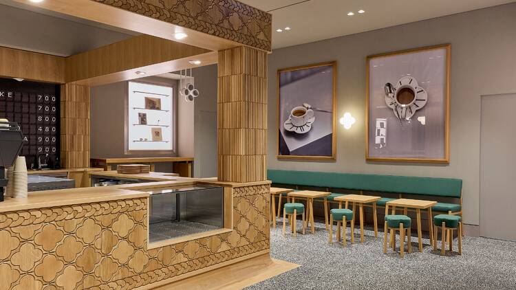 Zacaffe in Zara, Shinsaibashi Zero Gate building