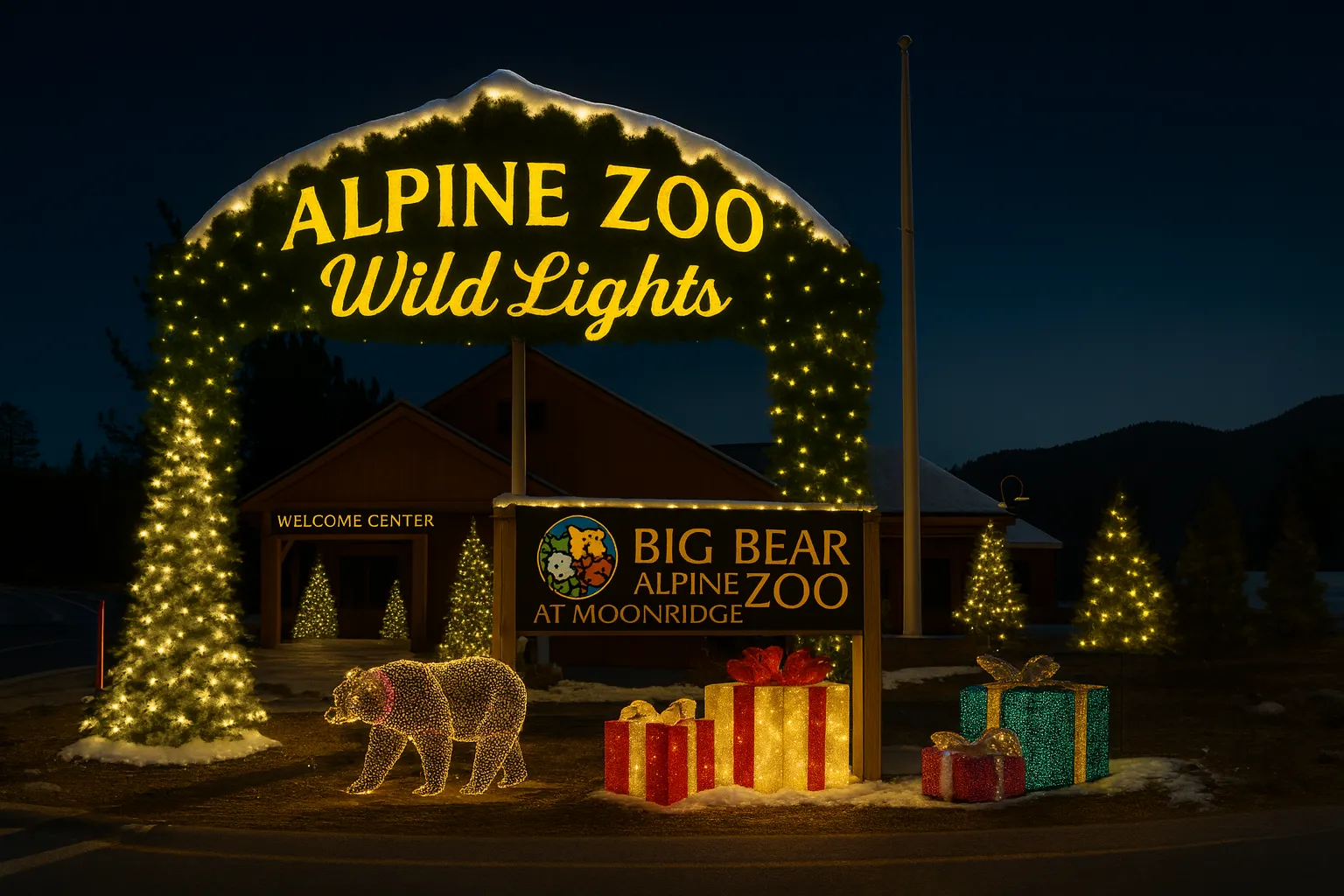 Alpine Zoo Wild Lights