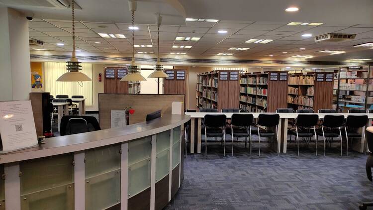 Check out the manga collection at the Japan Foundation Library