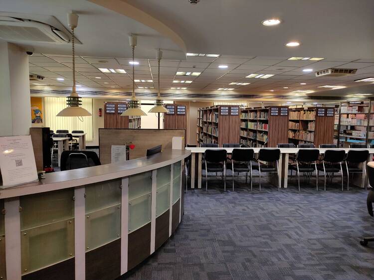 Check out the manga collection at the Japan Foundation Library