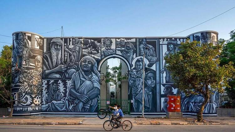 Lodhi Art District in Lodhi Colony