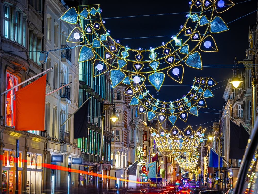 The exact date that Bond Street's festive lights will turn on for Christmas 2025