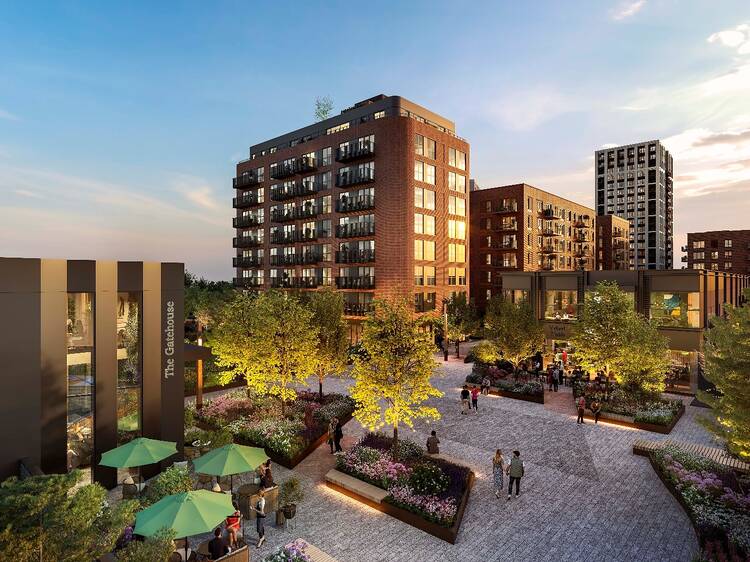 A brand-new ‘neighbourhood’ is being built in west London – very near to an Elizabeth line station