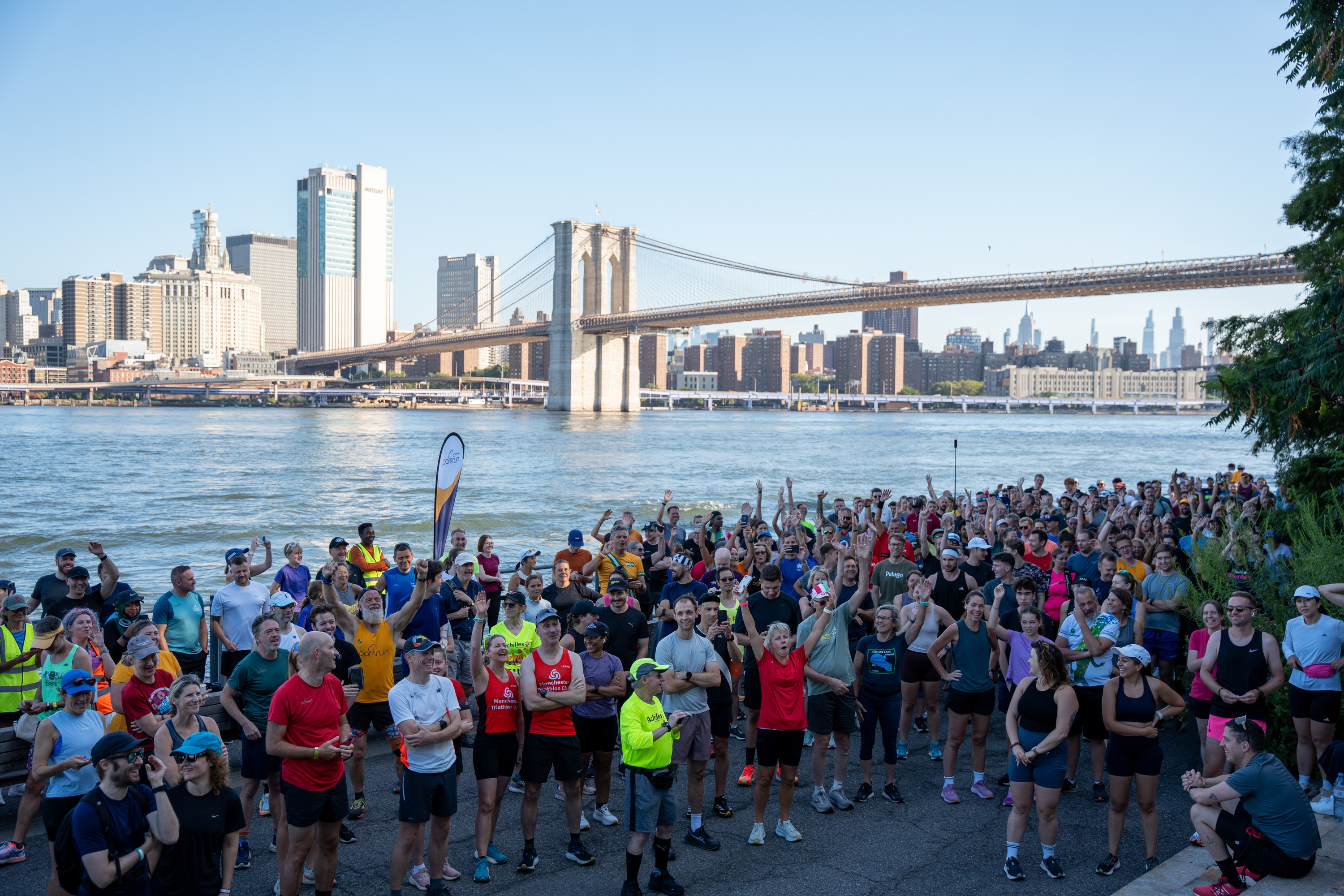 Join this free community 5K run in Brooklyn every Saturday morning