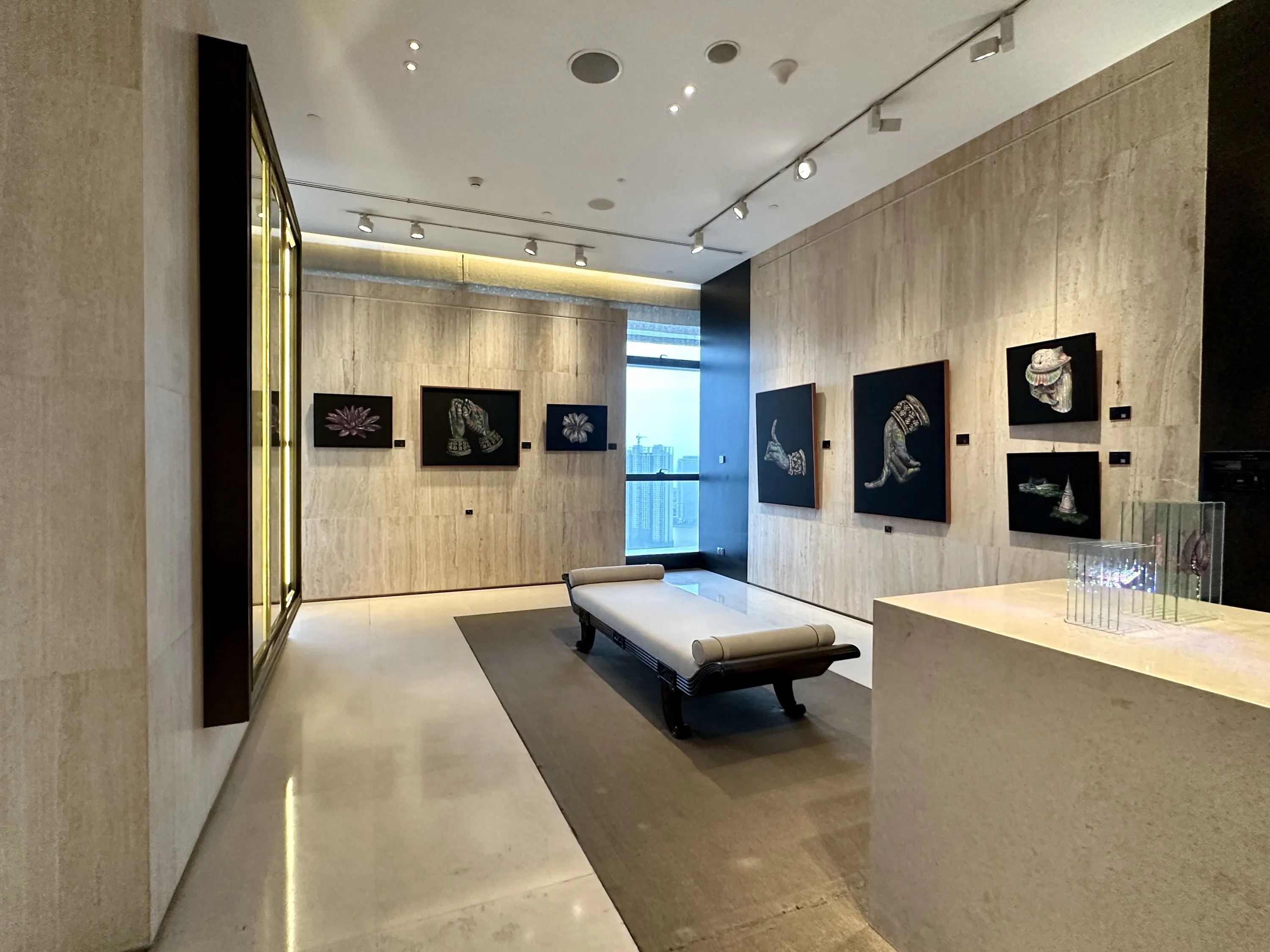 Rosewood Phnom Penh art gallery