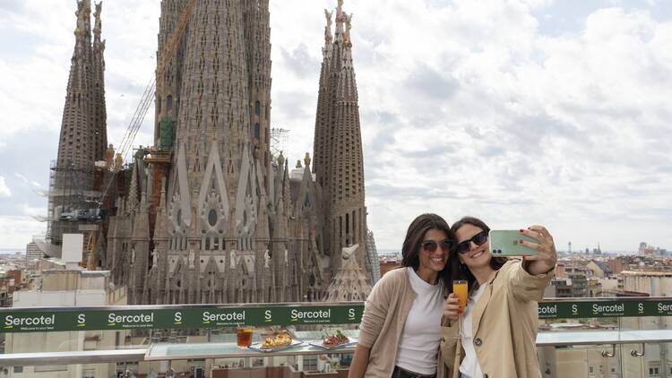 Sercotel Rosellón: brunch amb vistes de postal a Barcelona