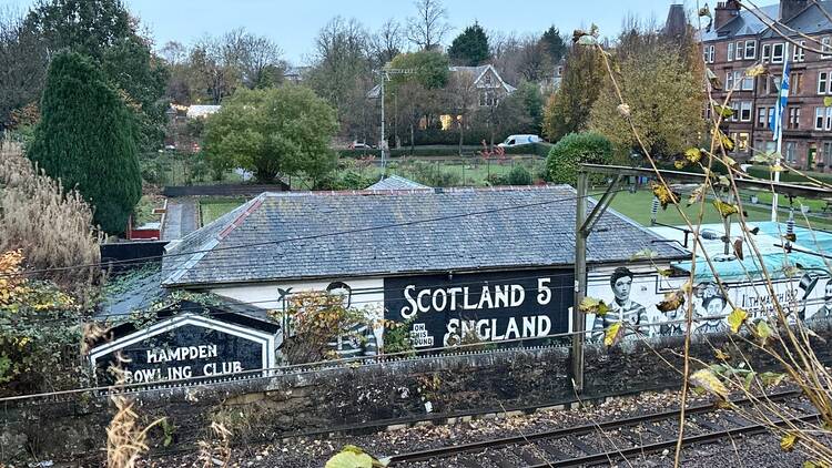 Hampden Park Stadium in Glasgow Hampden Park Stadium in Glasgow