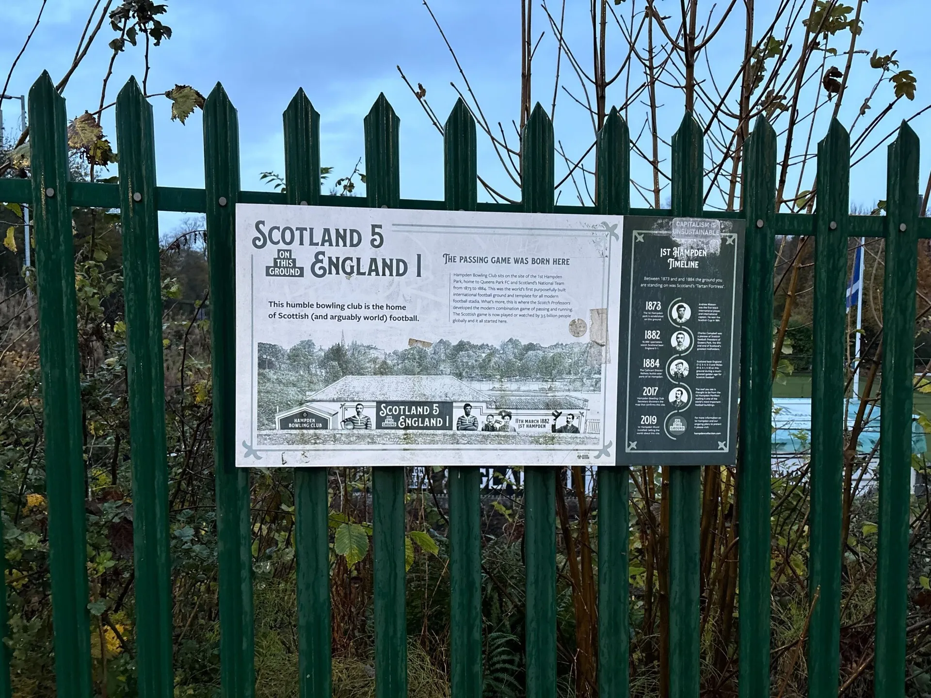 Hampden Park Stadium in Glasgow