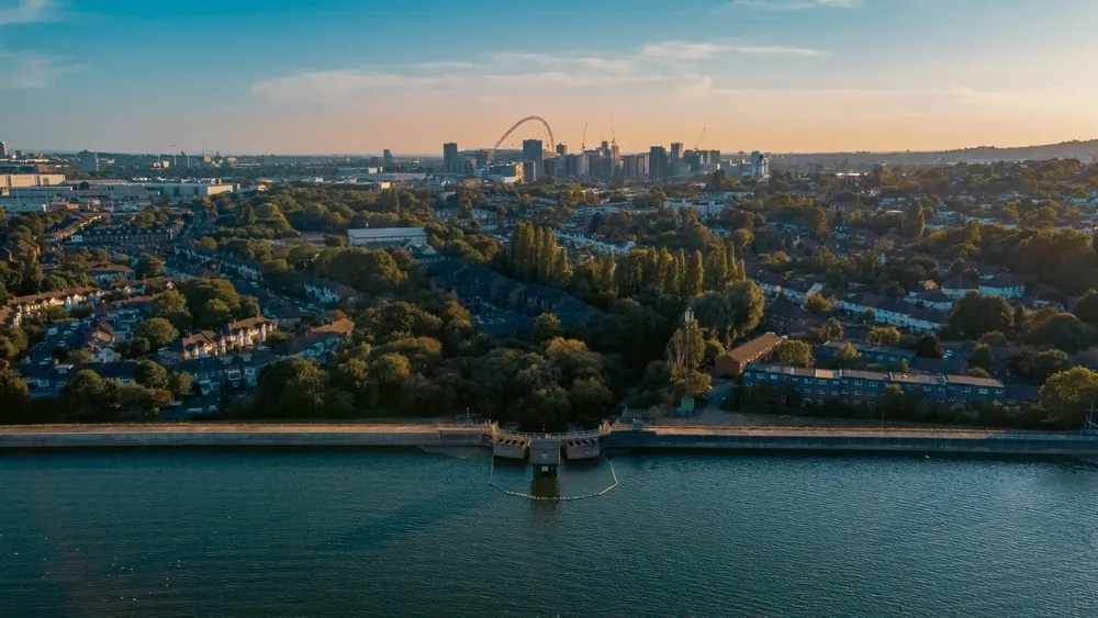 Welsh Harp, or Brent Reservoir, London
