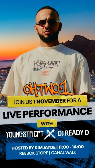 Youngsta CPT collabs with Reebok. 