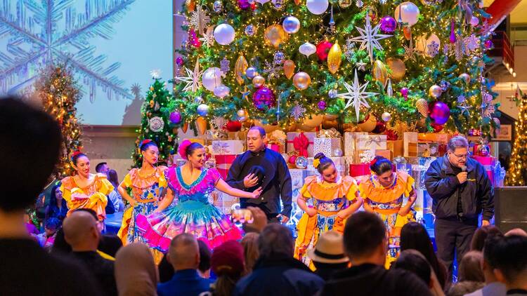 Griffin MSI Tree Lighting and Cultural Festival Performers at the Griffin Museum of Science & Industry's Tree Lighting and Cultural Festival.