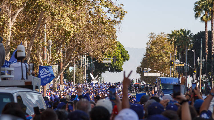 Dodgers World Series parade