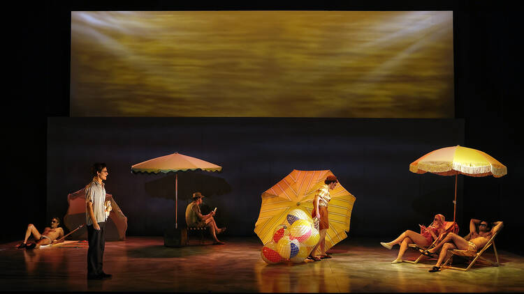 The Talented Mr Ripley A beach scene on a stage